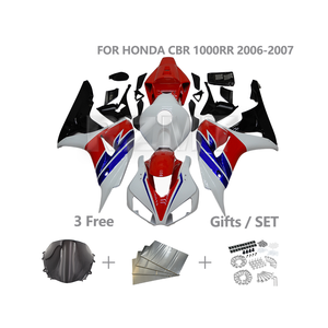 ชุดแฟริ่งสำหรับฮอนด้า CBR1000RR <span class=keywords><strong>2006</strong></span> 2007 CBR <span class=keywords><strong>1000RR</strong></span> ชุดแฟริ่งรถจักรยานยนต์ออกแบบได้ตามต้องการชุดชิ้นส่วน H1007-113a - Product Image 1