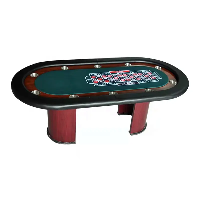 Персонализированный стол для <span class=keywords><strong>рулетки</strong></span> Texas Hold em, покерный стол с чипами