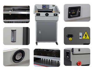 เครื่องตัดกระดาษ ST-4606S ขนาด 18.1 นิ้ว จากคลังสินค้าในสหรัฐอเมริกา สำหรับงานหนัก ความแม่นยำสูง ตัดกระดาษได้ทั้งขนาด A3 และ A4 เหมาะสำหรับใช้ในสำนักงานและที่บ้าน - Product Image 5