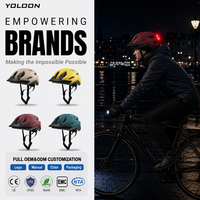 Casque de vélo OEM ODM à prix avantageux avec lumière LED, lentille magnétique, certifié CE EN1078, pour adultes