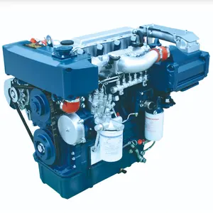 Baru 4 Silinder 85kw 115hp YC4F115C-31 Yuchai Diesel Perahu Motor