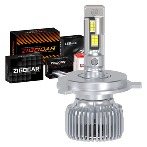 Nuevas Bombillas <span class=keywords><strong>LED</strong></span> de Aluminio de 12V para Faros Delanteros de Automóvil 9005 9006 9012 9007 9004 H11 H4 H7 H13 H1 H3 6500K - Product Image 1