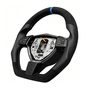 พวงมาลัยรถ <span class=keywords><strong>Opel</strong></span> แบบสปอร์ตหุ้มหนัง Alcantara หรูหราสั่งทำพิเศษสำหรับ <span class=keywords><strong>Opel</strong></span> Astra H Vauxhall Astra H VXR Holden Astra AH OPC อะไหล่รถยนต์ - Product Image 3