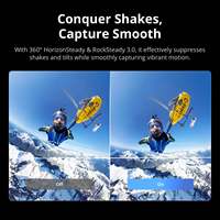 Caméra d'action Osmo 360 Standard Combo 4K CMOS, kit photo et vidéo 360 avec carte MicroSD et câble USB C pour vlog de voyage