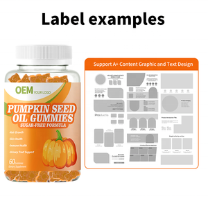 ซัพพลายเออร์เยลลี่สกัดน้ำมันเมล็ดฟักทองแบบไร้น้ำตาลที่ปรับแต่งได้อย่างยืดหยุ่น  จัดส่งแบบ FBA  มีสินค้าจำนวนมาก  ได้รับการรับรองมาตรฐาน COA ผ่านการทดสอบ - Product Image 6