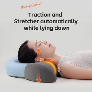 Oreiller de massage intelligent à compression d'air avec chauffage rechargeable 3 en 1 pour soulager la douleur, traction cervicale, relaxant pour les épaules - Product Image 6