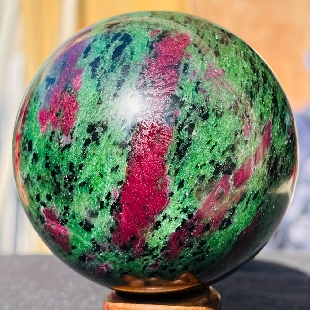 Sphère de Rubis et Zoisite