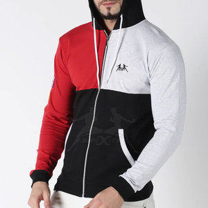 High Quality <b>Men</b> Zipper Hoodies Cotton Polyester Zipper Hoodies Low MOQ Top Fashion 100% Cotton Full Zipper Street <b>Hoodie</b> - Product Image 3
