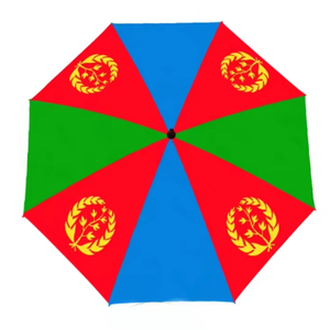 Parapluie portable à long manche de style éthiopien avec diverses impressions graphiques personnalisées, idéal pour la protection solaire et la protection contre la pluie en <span class=keywords><strong>voyage</strong></span> - Product Image 6