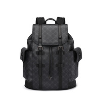 Sac à dos pour hommes tendance tendance imprimé décontracté grande capacité nouvel ordinateur cartable voyage sac à dos une pièce livraison directe 2025