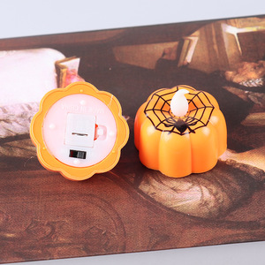 ハロウィンランタンバー装飾LED発光キャンドルランタンゴーストフェスティバル製品パンプキンランタンハロウィンヘッドウェア - Product Image 4