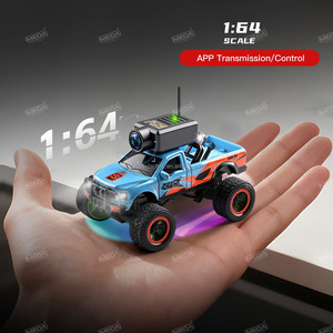 Wltoys 6407 1/64 FPV Mini Coche RC con Vista en Primera Persona, Monitor, Alfombrillas de Pista, <span class=keywords><strong>Control</strong></span> <span class=keywords><strong>Remoto</strong></span>, Cámara HD, Juguete de Carreras - Product Image 5
