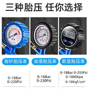 เครื่องวัดความดันลมยางดิจิตอลนิวเซียง 0-220psi หน่วยบาร์ สำหรับรถยนต์ ความแม่นยำสูง - Product Image 5