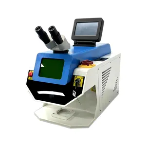 Máy tính để bàn nhỏ đồ trang sức Máy hàn laser Mirco thép không gỉ hàn laser Máy hàn cho cửa hàng đồ trang sức