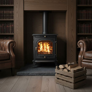 Estufas Grandes <span class=keywords><strong>de</strong></span> Hierro Fundido, Calentadores <span class=keywords><strong>de</strong></span> <span class=keywords><strong>Leña</strong></span>, <span class=keywords><strong>Chimeneas</strong></span> Independientes Únicas, <span class=keywords><strong>Chimeneas</strong></span> Interiores - Product Image 1