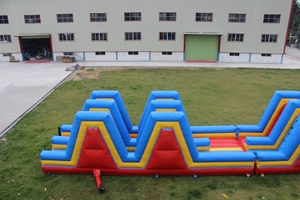 Juego de Pista de Obstáculos Inflable para Niños, Personalizable, para Exteriores, con Obstáculos para Saltar - Product Image 6