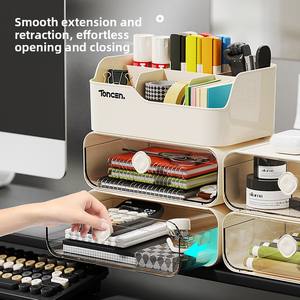 Unité de tiroir transparente de bureau pour le rangement de la papeterie - Product Image 4