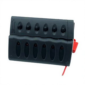ISURE MARINE DC 12V Interrupteur à bascule LED Panneau de commande 6 interrupteurs Accessoires marins pour bateaux, yachts, kayaks, camping-cars - Product Image 4
