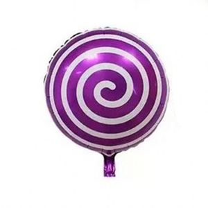 New 18 Inch Round Lollipop Aluminum Foil <b>Decoration</b> Children's Birthday Party Candy <b>Balloon</b> Wholesale - Product Image 2