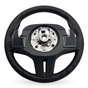 Custom G Chassis Leather Steering Wheel for BMW F G Series G01 G02 G05 G20 G30 G80 G87 F30 F87 F90 X7 - Product Image 3