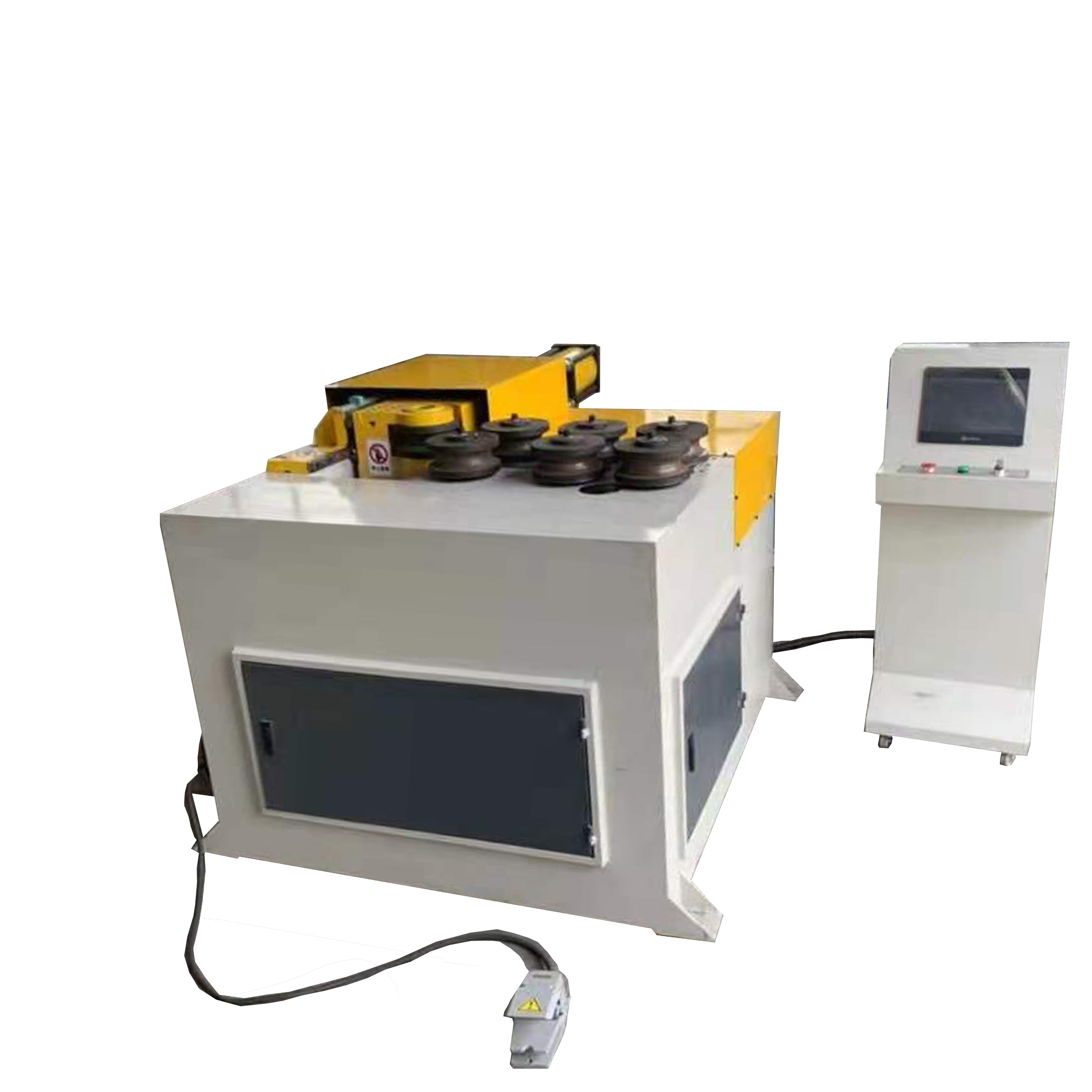 Manufacture Sells BR60CNC Pipe Rolling Machine Green House Rolling Machine Seven Roller Three Roller Rolling Machine
