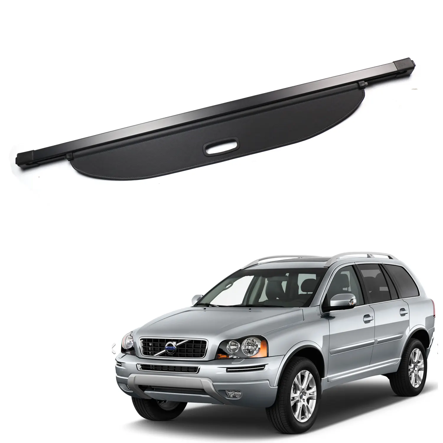 car accessories and parts Interior Decoration Retractable Rear Trunk Cargo Cover For Volvo XC90 2003-2014