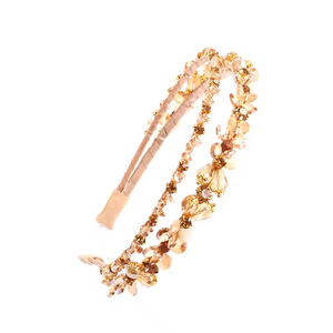 Diadema de cristal con forma de flores, adornos nupciales para el cabello de boda para venta al por mayor - Product Image 5