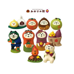 Bonne qualité qingheng automne récolte jouer kaki INS bonsaï décoratif résine poupée petits ornements - Product Image 4