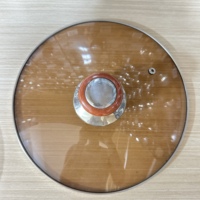 Couvercle pour marmite de haute qualité Type G couvercle en verre trempé couvercle de marmite de cuisine en silicone pièces d'ustensiles de cuisine verre flottant