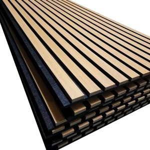 Panneau acoustique en MDF à une face, panneau décoratif insonorisant moderne pour chambre à coucher, utilisation extérieure, ignifuge et imperméable - Product Image 3