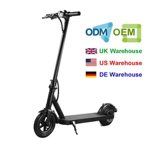 Two Wheels 8.5inch 36V 7.8Ah 350W US EU warehouse foldable china Factory off road cheap motor motorcycle adult electric scooter