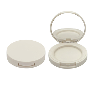 חדש מותאם אישית שכבה עגול אבקת סומק תיבת להעיף קוטר פנימי 47 מ "מ ריק קופסת פלסטיק ריקה מיכל עם מראה - Product Image 1