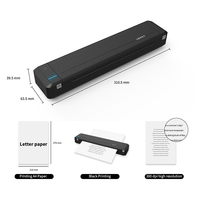 Imprimante thermique mobile HPRT MT800, format A4, compatible avec les téléphones Android normaux, petite imprimante sans fil