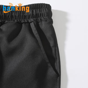 Ehanking <b>Men's</b> High Quality 5-point Solid <b>Knee</b> <b>Length</b> Sports <b>Shorts</b> Casual Running Summer Fashion Elastic Waist - Product Image 4