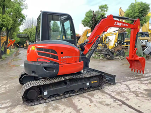 Mini Excavator Secondhand 5ton Operating <b>Weight</b> <b>Small</b> Crawler KX155s High Quality KUBOTA 155 KX155 Used for Sale - Product Image 2