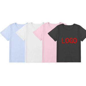 Kaos Anak Laki-Laki Bayi Unisex Motif Kartun Anti Kusut 100% Katun Cetak, Model Longgar untuk Musim Panas (Grosir) - Product Image 1