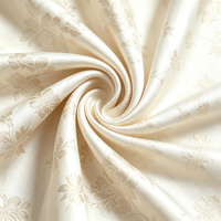 Tissu Jacquard 100% Polyester Écologique à Prix Compétitif, Poids Moyen, Largeur 98 pouces, pour Nappe, Rideau, Tapisserie, Usage Domestique