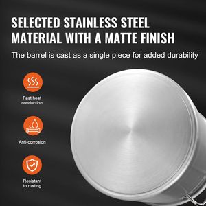 Commercial Stainless Steel Soup Stock <b>Pot</b> Modern Design Heat Resistant Large Capacity <b>Induction</b> Ready Lid Sustainable Dishwasher - Product Image 3