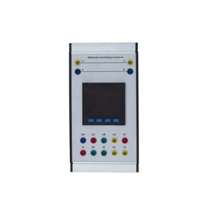 Wattmètre numérique monophasé, équipement de laboratoire scolaire, formation professionnelle, didactique éducatif - Product Image 1