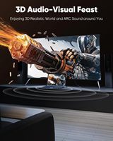 Câble HDMI 2.0 FJGEAR 4K haute vitesse blindé stable pour téléviseur 4K/PC/console de jeu, bureau/home cinéma, certifié CE, en fer