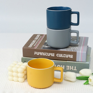 <span class=keywords><strong>Taza</strong></span> de Café de Cerámica Moderna de 400 ml con Asa <span class=keywords><strong>Personalizada</strong></span>, Diseño Ergonómico, en Tendencia - Product Image 2