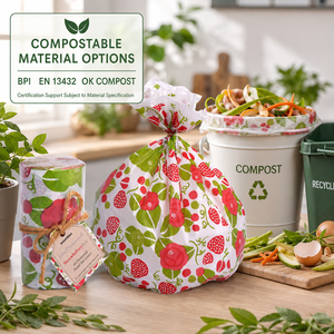 Sacs poubelles plats personnalisés OEM ODM pour les marques de nettoyage domestique, dimensions et quantité d'emballage personnalisées - Product Image 6