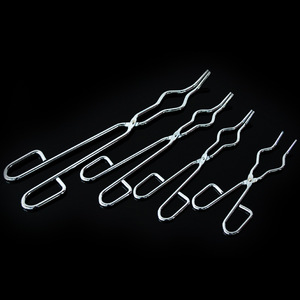 Electroplated Crucible Tongs Stainless Steel 20 25 30 35 40 45 50 60 Cm Laboratory <b>Clamps</b> - Product Image 1