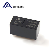 115F 5V 12V 24V 16A 250VAC 6Pin Forme 1A SPST Relais