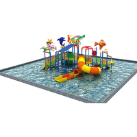 Équipement de parc aquatique pour enfants, toboggan en fibre de verre/plastique, jeux de plein air, sports et divertissements, pour la maison et l'école