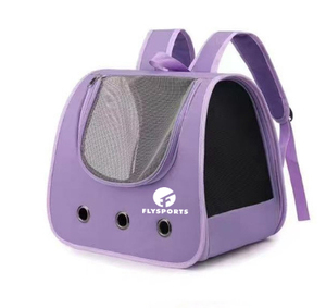 Ayarlanabilir Özel Evcil Hayvan Taşıma Sırt Çantası, Kediler ve Köpekler için Açık Hava Yürüyüşleri ve Seyahatlerde Kullanıma Uygun Fermuarlı Kapatma ile Polyester Malzeme - Product Image 1