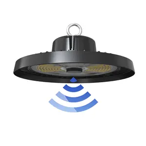 ip65 עמיד למים 60W 80w 100W 120w 150w 200w 240w 3 וואט ו-3CCT תאורת ufo led גבוהה לבחירה עם חיישן מובנה