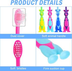 แปรงขนไนลอนนุ่ม ดีไซน์ด้ามจับน่ารัก สำหรับเด็ก ใช้ในโรงแรม ขายส่ง - Product Image 3