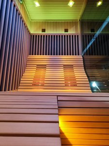 Indoor Far Infrared Sauna Room 3 Person Family Size Health Care Spa Sauna Room with Panel - Product Image 4