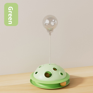 New <b>Interactive</b> Roundabout Playboard Self-Teasing <b>Cat</b> <b>Toy</b> with Leakage Ball for <b>Cat</b> Movement & Play - Product Image 5